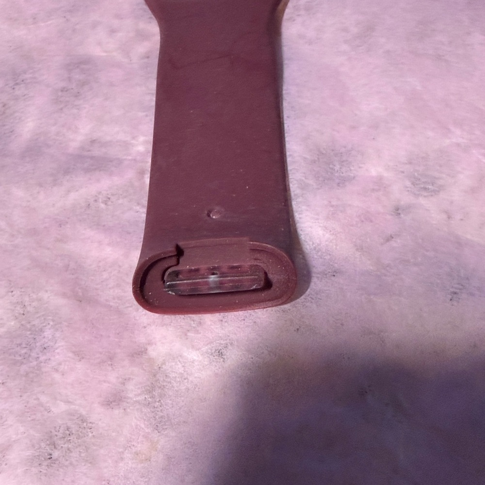 Maroon Watch Band for Fitbit - Picture 6 of 6